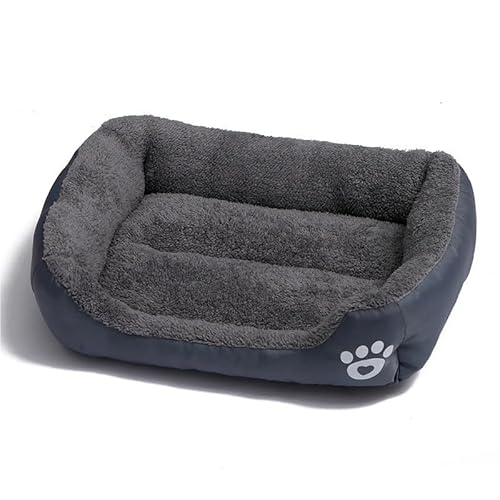 Waschbare Haustiermatratze, atmungsaktives Hundesofabett, weiches Haustierbett, bequeme Matratze, Haustierbedarf, Haustierzubehör, geeignet for den Innenbereich und den Einsatz in Hundekäfigen(Gray,XX von DFJOENVLDKHFE