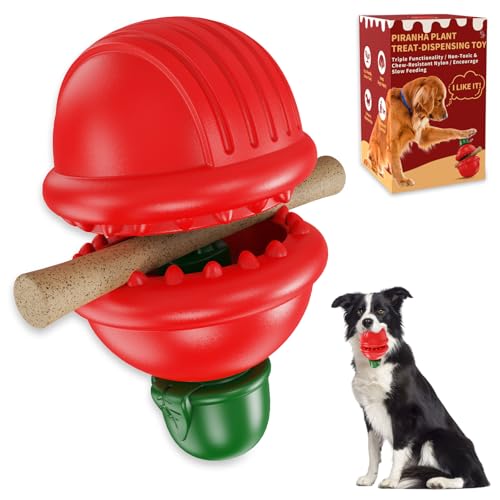 Kauspielzeug für Hunde, mit Bully Stick Halter, ungiftig, langlebig, interaktives Puzzle-Spielzeug für langsames Füttern, Zahnreinigung und Training, geeignet für große, mittelgroße und kleine Hunde Kauspielzeug für Hunde, mit Bully Stick Halter, ungiftig, langlebig, interaktives Puzzle-Spielzeug für langsames Füttern, Zahnreinigung und Training, geeignet für große, mittelgroße und kleine Hunde von DFQ