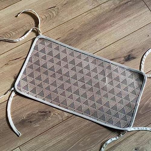 Haustier-Schlafmatte, kühlende Haustierkäfig-Matte mit rutschfesten Bändern, Hundeschlafmatte, selbstkühlende Wärmeableitungsmatte (50 x 70 cm, E) von DG Catiee