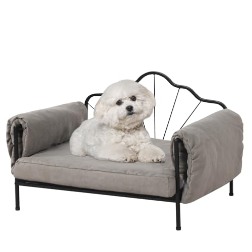DGBAOBEI Luxuriöses Haustier-Couch-Bett mit Metallrahmen, stilvoll und bequem für Katzen und kleine Hunde DGBAOBEI Luxuriöses Haustier-Couch-Bett mit Metallrahmen, stilvoll und bequem für Katzen und kleine Hunde von DGBAOBEI