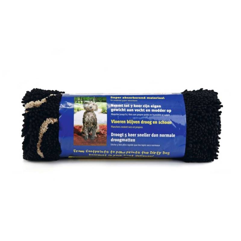 DGS Dirty Dog Doormat Fussmatte - schwarz - 78 x 51 cm DGS Dirty Dog Doormat Fussmatte - schwarz - 78 x 51 cm von DGS - Dog Gone Smart