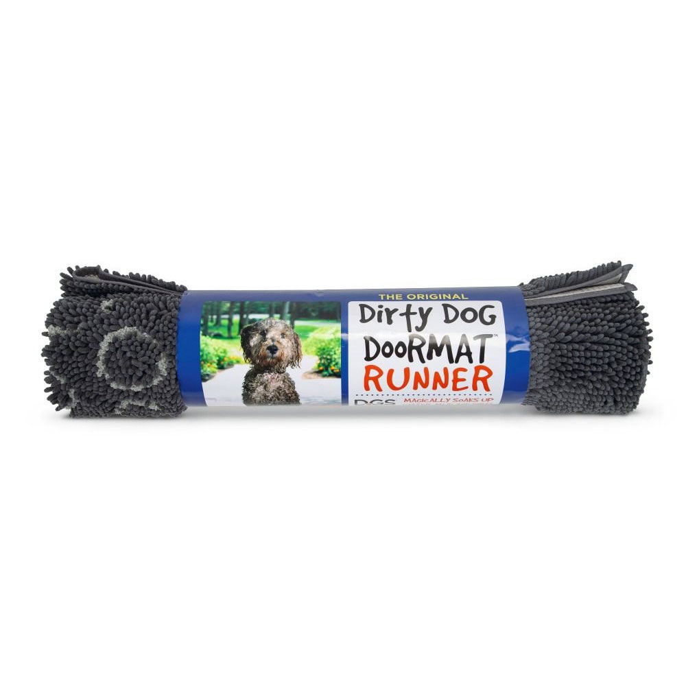 DGS Dirty Dog Doormat Runner - grau DGS Dirty Dog Doormat Runner - grau von DGS - Dog Gone Smart
