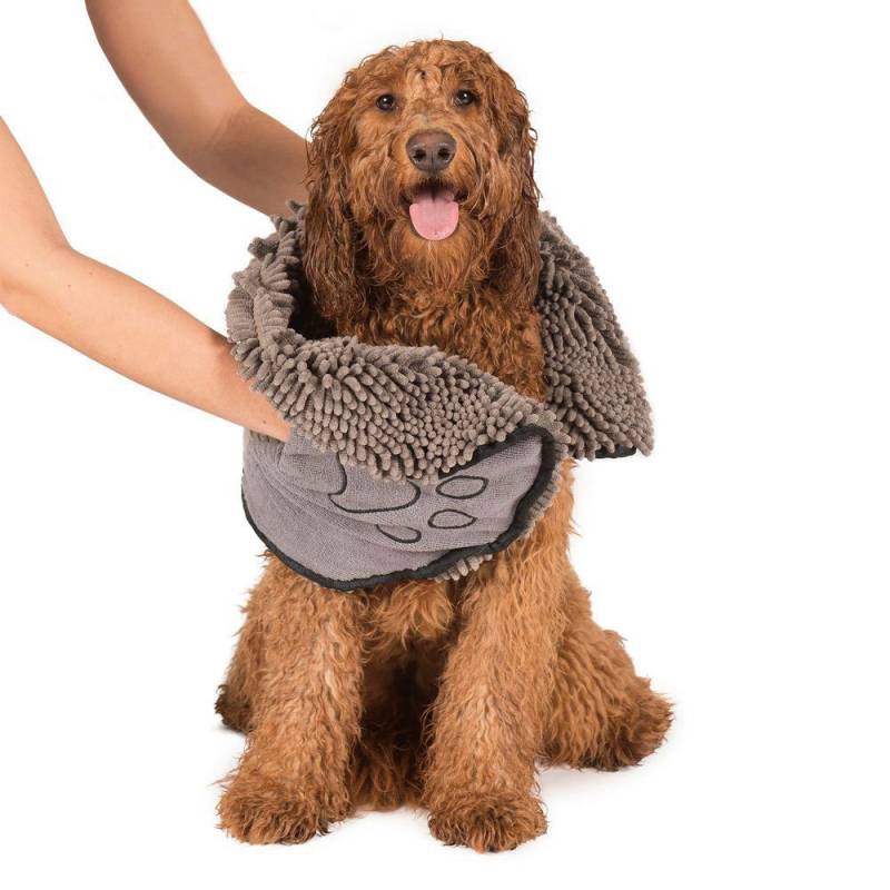 DGS Dirty Dog Shammy Handtuch - Grau DGS Dirty Dog Shammy Handtuch - Grau von DGS - Dog Gone Smart