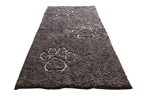 Dirty Dog Fußmatte, Hellgrau von Dog Gone Smart