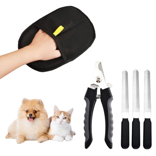 2 Stück Fellmagnet Handschuh, Doppelseitige Fellpflegehandschuh mit Krallenschere, Wiederverwendbare Tierhaarentferner handschuh, Pet Hair Remover Glove zum Reinigen von Kleidung Teppichen und Sofas 2 Stück Fellmagnet Handschuh, Doppelseitige Fellpflegehandschuh mit Krallenschere, Wiederverwendbare Tierhaarentferner handschuh, Pet Hair Remover Glove zum Reinigen von Kleidung Teppichen und Sofas von DGTSYAL