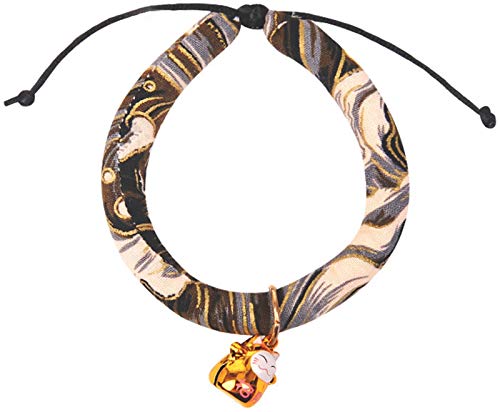 DHGTEP Katzenhalsband Glocke Welpe Bequeme Pp Baumwolle Hundehalsband Halskette Katze Haustier-zubehör (Color : Gray) von DHGTEP