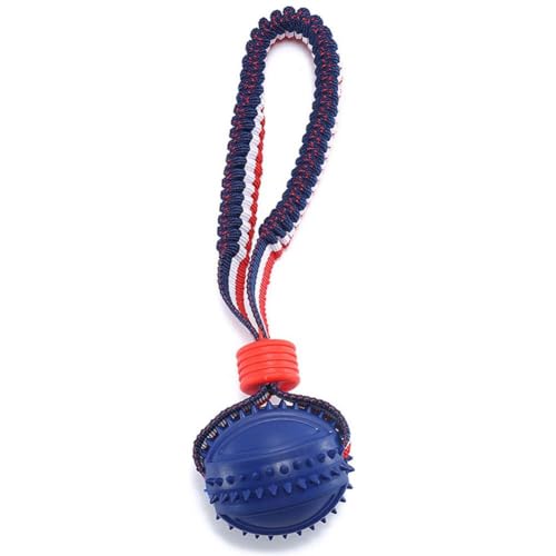 DHliIQQ Hundeball-Spielzeug, federnder Gummiball, Kauspielzeug, Haustier-Hundespielzeug, Ball mit Schnur, interaktiv, für große Hunde, Welpenspiele, Spielzeug DHliIQQ Hundeball-Spielzeug, federnder Gummiball, Kauspielzeug, Haustier-Hundespielzeug, Ball mit Schnur, interaktiv, für große Hunde, Welpenspiele, Spielzeug von DHliIQQ