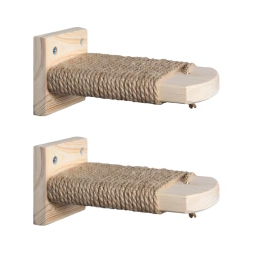 Wandmontiertes Katzen-Kletterregal, Holzstufe, Treppe, Sisal, Kratz-Plattform, Sprungstange, Baumstange, Käfigregal, Haustierleiter-Regal, Kletterregal, Wandmontierter Käfig, Stufe, Sisal, Sisal Wandmontiertes Katzen-Kletterregal, Holzstufe, Treppe, Sisal, Kratz-Plattform, Sprungstange, Baumstange, Käfigregal, Haustierleiter-Regal, Kletterregal, Wandmontierter Käfig, Stufe, Sisal, Sisal von DHliIQQ
