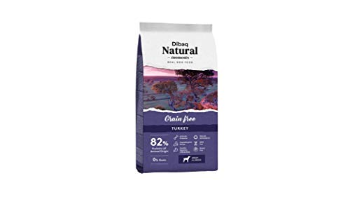 Dibaq Natural Moments Grain Free Turkey Trockenfutter, Alleinfutter, 100 % natürlich, für ausgewachsene Hunde, getreidefrei, mit Truthahn, 12 kg von DIBAQ NATURAL MOMENTS
