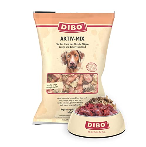 DIBO Aktiv-Mix, 3 x 2.000g-Beutel, Tiefkühlfutter, gesunde, natürliche Ernährung für Hunde, Hundefutter, Barf, B.A.R.F. von DIBO