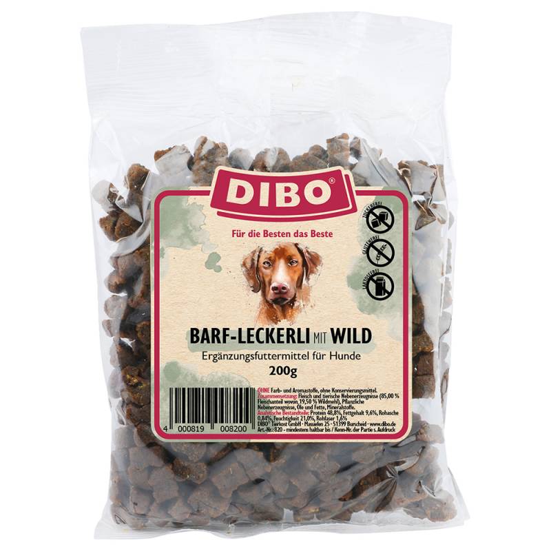DIBO BARF-Leckerli mit Wild - 200 g von DIBO