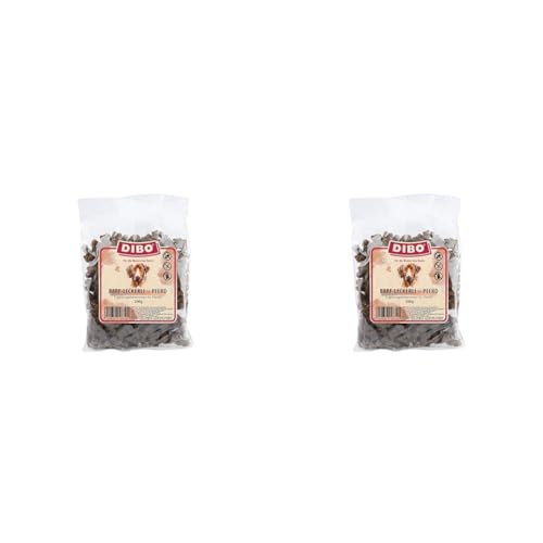 DIBO Barf-Leckerli mit Pferd - der perfekte Trainingssnack im 200 g Beutel (Packung mit 2) von DIBO