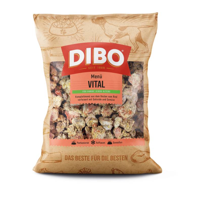 DIBO Frostfutter Menü Vital mit Rind - 7 x 2000 g DIBO Frostfutter Menü Vital mit Rind - 7 x 2000 g von DIBO