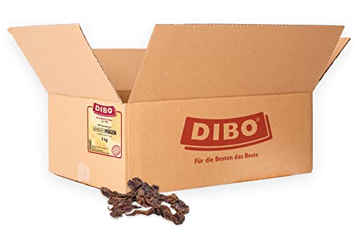 DIBO Hähnchenmägen, 5kg-Karton, der kleine Naturkau-Snack oder Leckerli für Zwischendurch, Hundefutter, Qualitätskauartikel ohne Chemie von DIBO