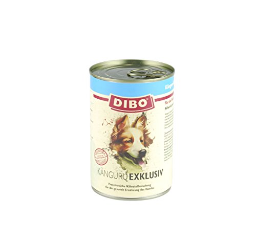 DIBO Känguru EXKLUSIV – natürliches Monoprotein-Nassfutter aus reinem Känguru-Muskelfleisch für Allergiker und Barf-Freunde, Qualitätsnassfutter aus Deutschland DIBO Känguru EXKLUSIV – natürliches Monoprotein-Nassfutter aus reinem Känguru-Muskelfleisch für Allergiker und Barf-Freunde, Qualitätsnassfutter aus Deutschland von DIBO