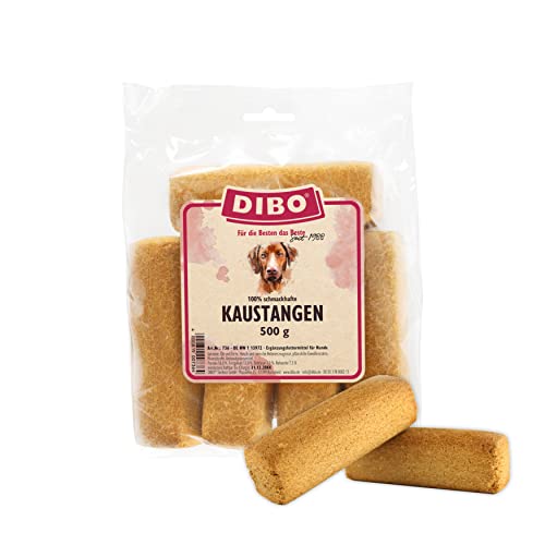 DIBO Kaustangen, 500g-Beutel, Backwaren als gesunde, natürliche Ernährung für Hunde, Hundefutter, Barf, B.A.R.F., Leckerli, Hundekekse von DIBO