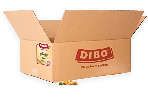DIBO Knuddel-Mix, 10kg-Karton, Backwaren als gesunde, natürliche Ernährung für Hunde, Hundefutter, Barf, B.A.R.F., Leckerli, Hundekekse von DIBO