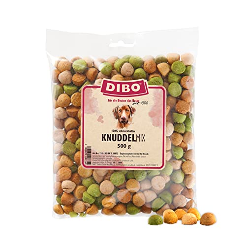 DIBO Knuddel-Mix, 500g-Beutel, Backwaren als gesunde, natürliche Ernährung für Hunde von DIBO, Hundefutter, Barf, B.A.R.F., Leckerli, Hundekekse von DIBO