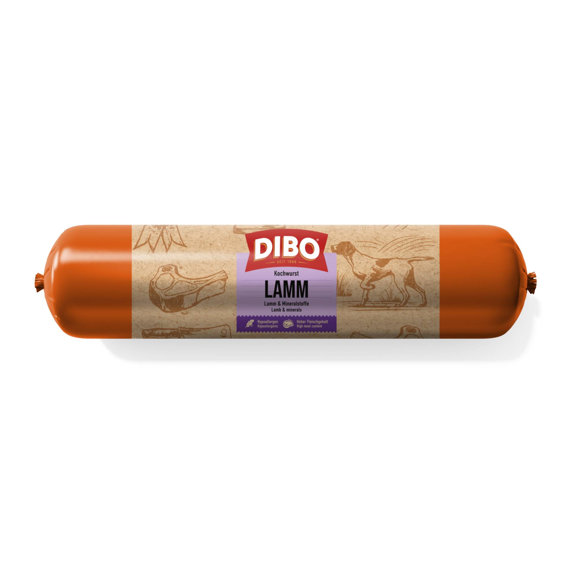 DIBO Kochwurst Pur 10 x 800 g - Lamm DIBO Kochwurst Pur 10 x 800 g - Lamm von DIBO