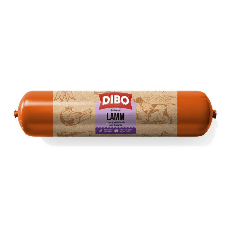 DIBO Kochwurst Pur 10 x 800 g - Lamm DIBO Kochwurst Pur 10 x 800 g - Lamm von DIBO