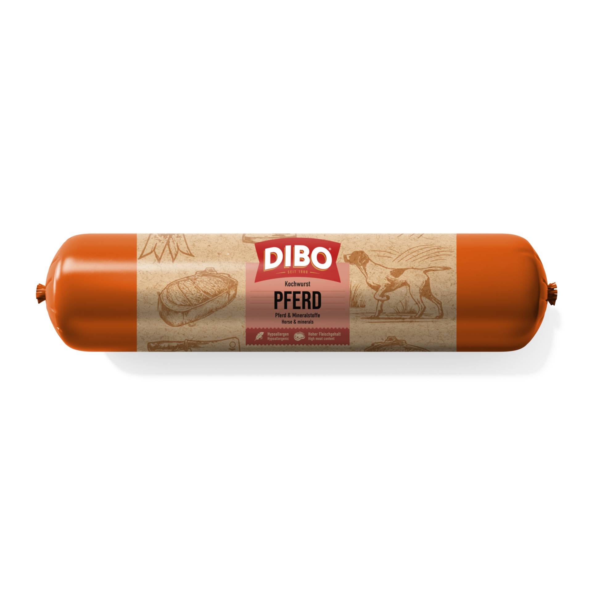 DIBO Kochwurst Pur 10 x 800 g - Pferd DIBO Kochwurst Pur 10 x 800 g - Pferd von DIBO