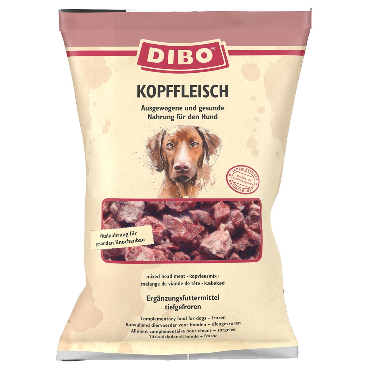 DIBO Kopffleisch Rind 3x2000 g von DIBO
