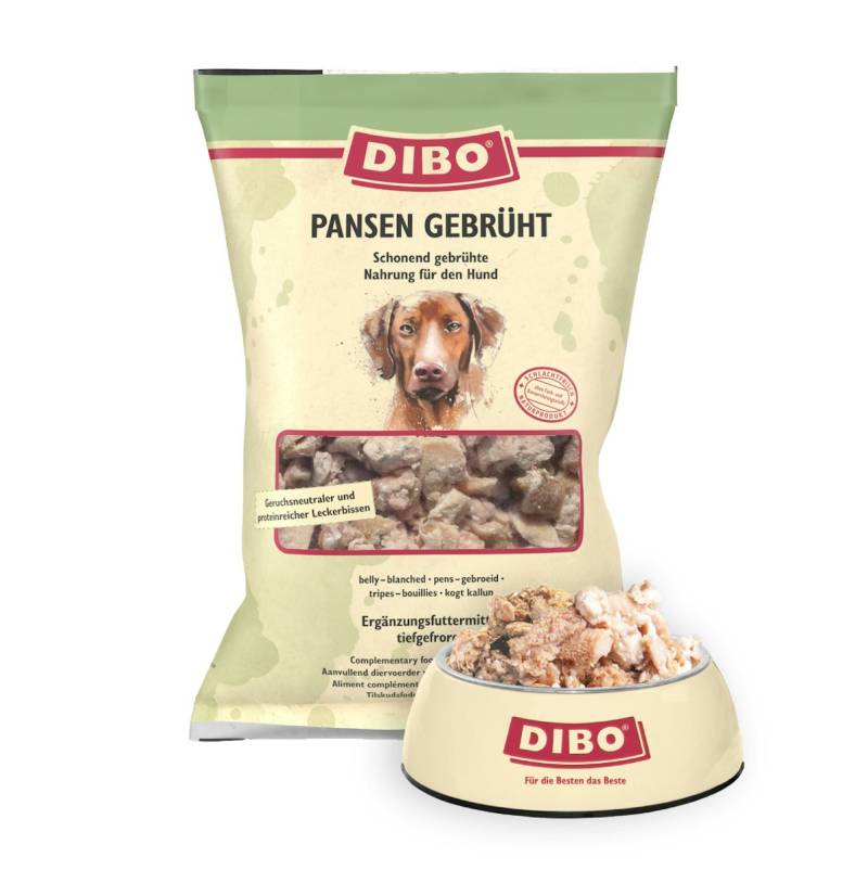 DIBO Pansen gebrüht Spezialfutter / Frostfutter für Hunde von DIBO