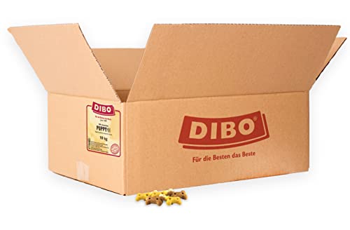 DIBO Puppy-Mix, 10kg-Karton, Backwaren als gesunde, natürliche Ernährung für Hunde, Hundefutter, Barf, B.A.R.F., Leckerli, Hundekekse von DIBO