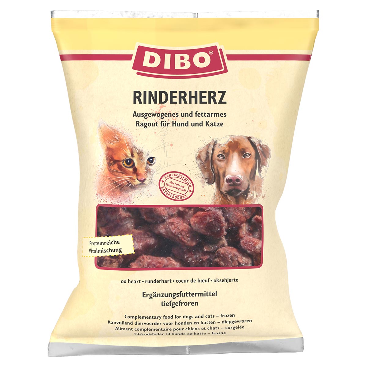 DIBO Rinderherz 24x500 g von DIBO