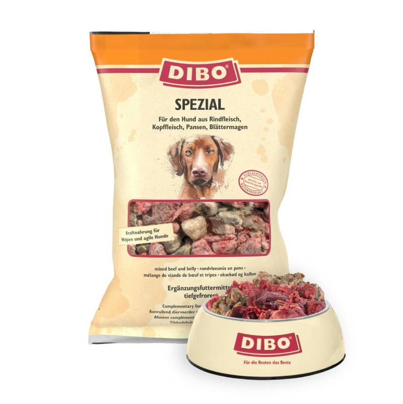 DIBO Spezial Spezialfutter / Frostfutter für Hunde von DIBO