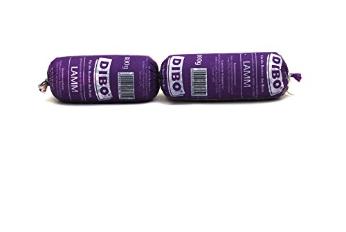 DIBO Tiefkühlwurst Lamm, 14 x 800g, Tiefkühlfutter, gesunde, natürliche Ernährung für Hunde, Hundefutter, Barf, B.A.R.F. von DIBO