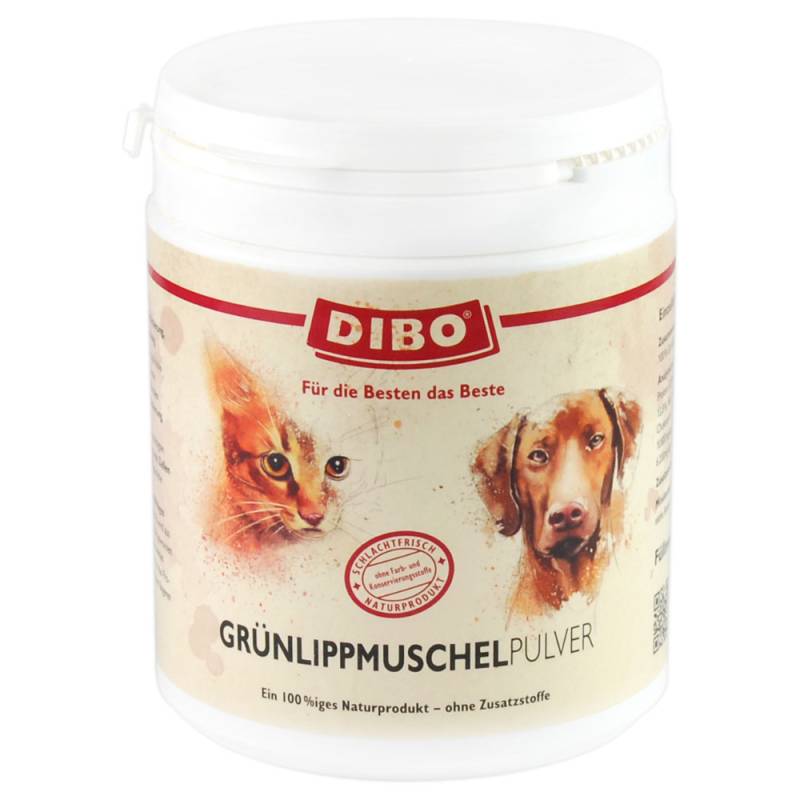 Dibo Grünlippmuschelpulver Hund - Sparpaket: 2 x 400 g von DIBO