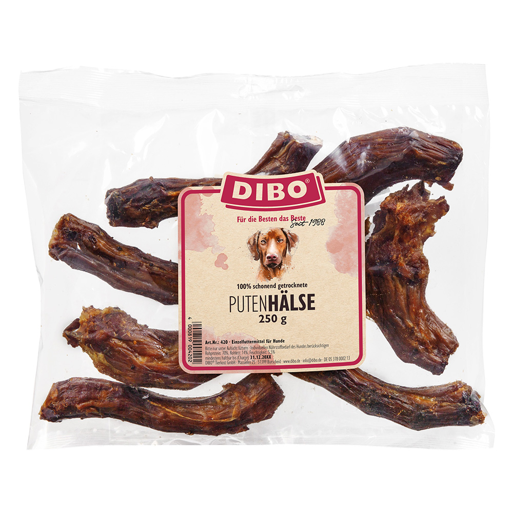 DIBO Puten-Hälse - Sparpaket: 3 x 250 g DIBO Puten-Hälse - Sparpaket: 3 x 250 g von DIBO