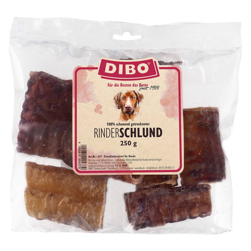 Dibo Premium Rinderschlund - Sparpaket: 10 x 250 g von DIBO