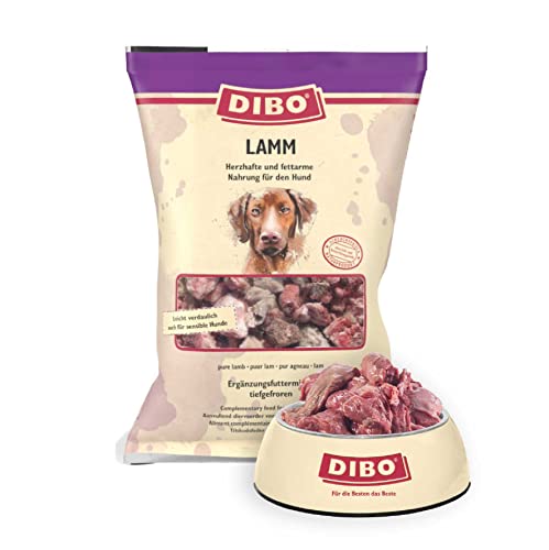 DIBO Lamm, 3 x 2.000g-Beutel, Tiefkühlfutter, gesunde, natürliche Ernährung für Hunde, Hundefutter, Barf, B.A.R.F. von DIBO