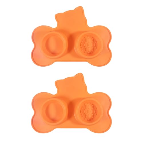 DIDILLX Doppelnapf für Hunde, mit Saugnäpfen, 2-in-1-Futterspender für Nass- und Trockenfutter, Leckerli, leicht zu waschen DIDILLX Doppelnapf für Hunde, mit Saugnäpfen, 2-in-1-Futterspender für Nass- und Trockenfutter, Leckerli, leicht zu waschen von DIDILLX