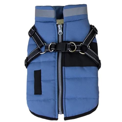 DIDILLX Fellweste für große Hunde, einfarbig, weich, einfarbig, dicke Weste, Mantel, Pullover, Winter-Pyjama von DIDILLX