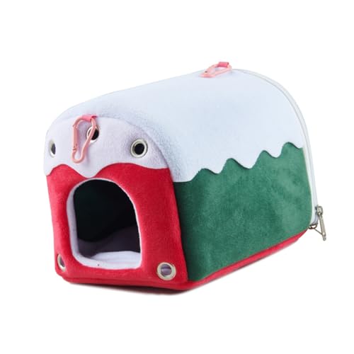 DIDILLX Haustier-Hängematte, warme Nester, Chinchillas, Käfigzubehör, Winter-Haustierzubehör für Chinchillas und Papageien DIDILLX Haustier-Hängematte, warme Nester, Chinchillas, Käfigzubehör, Winter-Haustierzubehör für Chinchillas und Papageien von DIDILLX