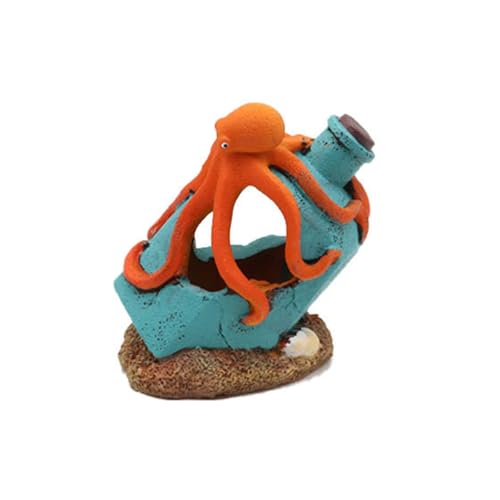 DIDILLX Octopuses Aquarium-Dekoration für Aquarien, Kunstharz-Stein für Aquarien, kreatives Landschaftsdesign, Aquarium-Oktopuss-Dekoration DIDILLX Octopuses Aquarium-Dekoration für Aquarien, Kunstharz-Stein für Aquarien, kreatives Landschaftsdesign, Aquarium-Oktopuss-Dekoration von DIDILLX