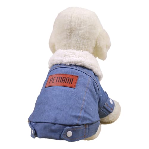 DIDILLX Warmer Hundemantel mit zwei Beinen für Outdoor-Aktivitäten, warmer Fleece-Mantel, winddichtes Outfit, modische kleine Hundekleidung für Chihuahuas DIDILLX Warmer Hundemantel mit zwei Beinen für Outdoor-Aktivitäten, warmer Fleece-Mantel, winddichtes Outfit, modische kleine Hundekleidung für Chihuahuas von DIDILLX