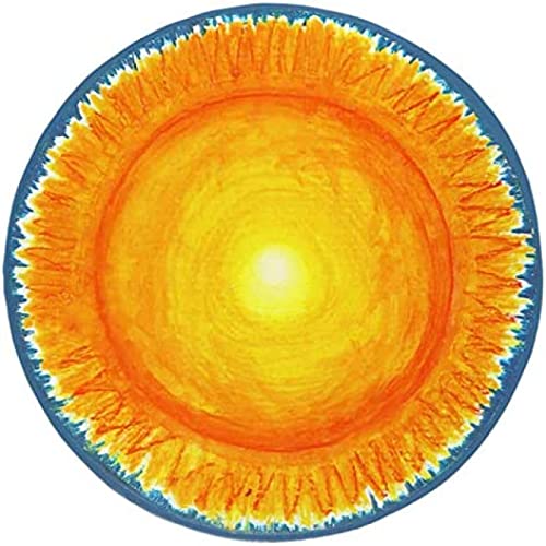 DIE Desheze Geometrisches Chakra, Rund, rutschfest, Weich, Wohnzimmer, Schlafzimmer, Kinderzimmer, Teppich, Yoga, Meditationskissen,Cx-001,80cm,Constructive23 DIE Desheze Geometrisches Chakra, Rund, rutschfest, Weich, Wohnzimmer, Schlafzimmer, Kinderzimmer, Teppich, Yoga, Meditationskissen,Cx-001,80cm,Constructive23 von DIE