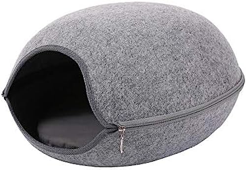 Haustierbett, Naturfilz, Haustierhöhle Für Katzen, Haustierhaus, Katzenbett, Zuhause Mit Kissen, Reißverschluss-Design, Haustierprodukt Für Alle Jahreszeiten,A,Constructive23 Haustierbett, Naturfilz, Haustierhöhle Für Katzen, Haustierhaus, Katzenbett, Zuhause Mit Kissen, Reißverschluss-Design, Haustierprodukt Für Alle Jahreszeiten,A,Constructive23 von DIE