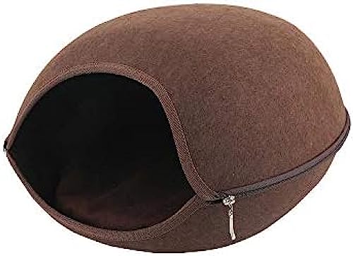 Haustierbett, Naturfilz, Haustierhöhle Für Katzen, Haustierhaus, Katzenbett, Zuhause Mit Kissen, Reißverschluss-Design, Haustierprodukt Für Alle Jahreszeiten,D,Constructive23 Haustierbett, Naturfilz, Haustierhöhle Für Katzen, Haustierhaus, Katzenbett, Zuhause Mit Kissen, Reißverschluss-Design, Haustierprodukt Für Alle Jahreszeiten,D,Constructive23 von DIE