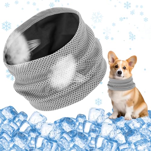 Kühlhalsband für Hunde, Hunde halstücher Kühlend, Hundehalsband Kühlend, Kühlendes Hundehalsband, Geeignet für Kühlhunde im Sommer, 45 x 13 cm Kühlhalsband für Hunde, Hunde halstücher Kühlend, Hundehalsband Kühlend, Kühlendes Hundehalsband, Geeignet für Kühlhunde im Sommer, 45 x 13 cm von DIELOVEHUA