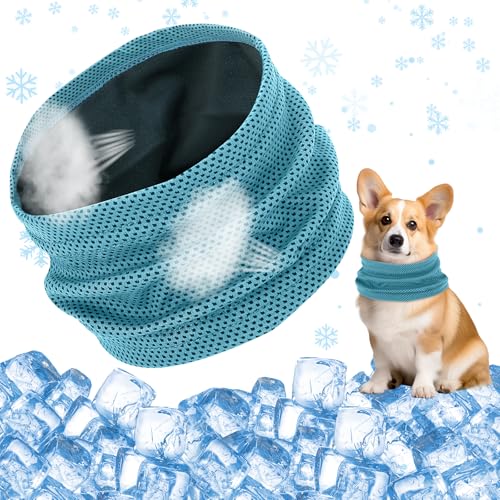 Kühlhalsband für Hunde, Hunde halstücher Kühlend, Hundehalsband Kühlend, Kühlendes Hundehalsband, Geeignet für Kühlhunde im Sommer, 55 x 16 cm Kühlhalsband für Hunde, Hunde halstücher Kühlend, Hundehalsband Kühlend, Kühlendes Hundehalsband, Geeignet für Kühlhunde im Sommer, 55 x 16 cm von DIELOVEHUA