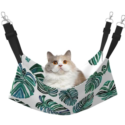 DIEzig Banana Leaves Hängematte, mittelgroß, weiches Bett für Kätzchen, Frettchen, Welpen oder kleine Haustiere von DIEzig