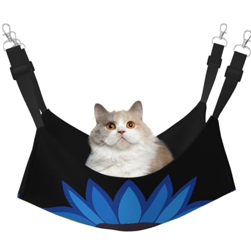 DIEzig Hängematte, ukrainische Blumen, mittelgroß, weiches Bett für Kätzchen, Frettchen, Welpen oder kleine Haustiere von DIEzig