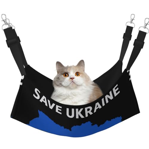 DIEzig Save Ukraine Hängematte, mittelgroß, weiches Bett für Kätzchen, Frettchen, Welpen oder kleine Haustiere von DIEzig