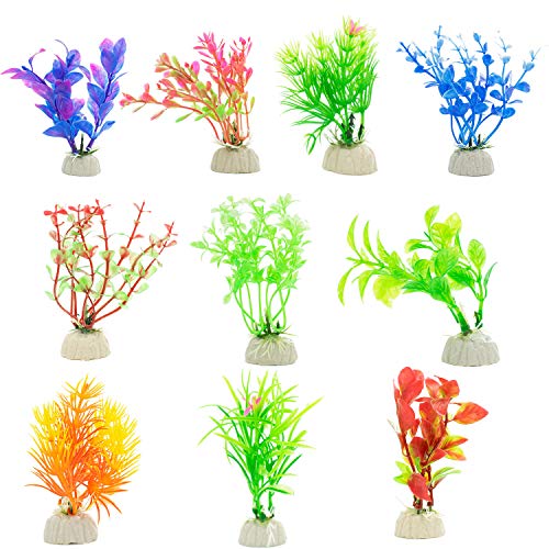 DIGIFLEX Kunststoff dekorative Aquarium Pflanzen, Weide, Mixed Plants von DIGIFLEX