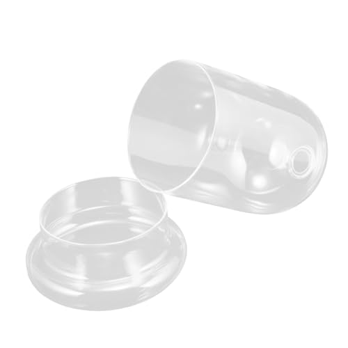 DIKACA 1 Satz Glasabdeckungsdekoration Nachfolgende Pflanzendekoration Blumen Dekorationen Kernstück Vasenglas Glas Abdeckung Schaukuppel mit Sockel Klare Glaskuppel Rosenkugel DIKACA 1 Satz Glasabdeckungsdekoration Nachfolgende Pflanzendekoration Blumen Dekorationen Kernstück Vasenglas Glas Abdeckung Schaukuppel mit Sockel Klare Glaskuppel Rosenkugel von DIKACA